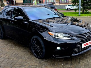 2016 Lexus ES 200 VI Рестайлинг, чёрный, 2111111 рублей, вид 2