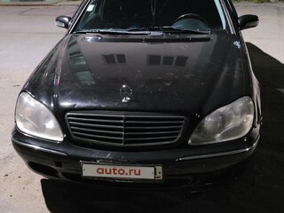 2000 Mercedes-Benz S-Класс 430 IV (W220), чёрный, 700000 рублей, вид 2