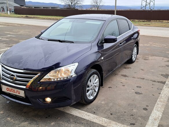 2015 Nissan Sentra VII (B17), синий, 1000000 рублей - вид 1