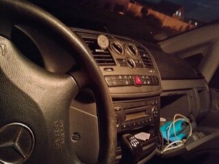 2006 Mercedes-Benz Vito 111 CDI L3 II (W639), чёрный, 1250000 рублей, вид 5