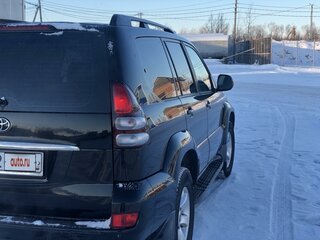 2008 Toyota Land Cruiser Prado 4-speed 120 Series Рестайлинг, чёрный, 2200000 рублей, вид 2
