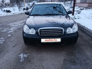 2006 Hyundai Sonata ТагАЗ IV (EF) Рестайлинг, чёрный, 550000 рублей, вид 1