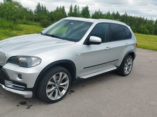 2009 BMW X5 30i II (E70), серебристый, 1600000 рублей, вид 1