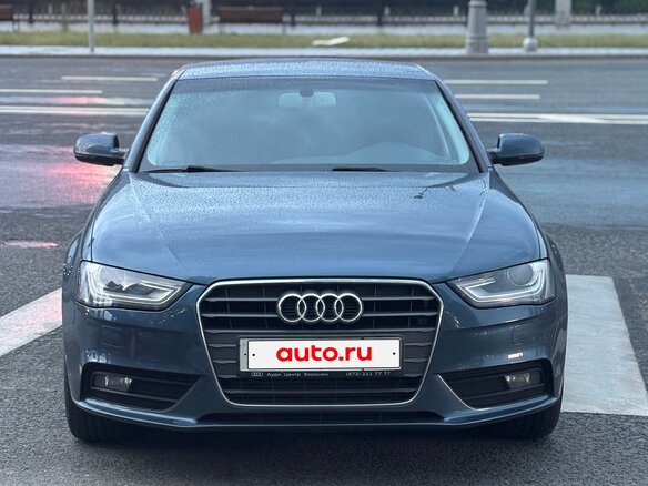 2015 Audi A4 IV (B8) Рестайлинг, серый, 1645000 рублей - вид 3