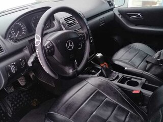 2007 Mercedes-Benz A-Класс 150 II (W169), чёрный, 620000 рублей, вид 4