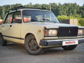 1988 Lada (ВАЗ) 2107, бежевый, 180000 рублей, вид 1