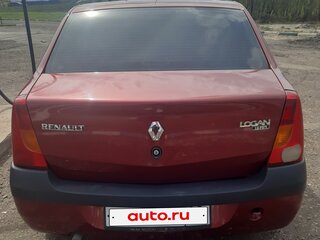 2009 Renault Logan I, красный, 200000 рублей, вид 3
