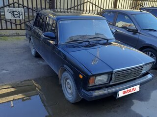 2010 Lada (ВАЗ) 2107, чёрный, 160999 рублей, вид 1
