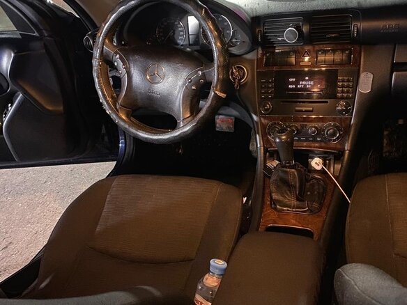 2006 Mercedes-Benz C-Класс 180 II (W203) Рестайлинг, синий - вид 5