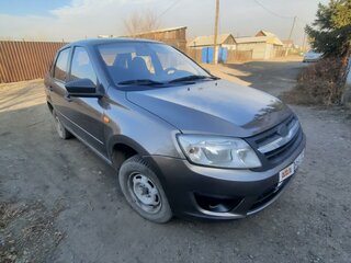 2014 Lada (ВАЗ) Granta I, коричневый, 490000 рублей, вид 2