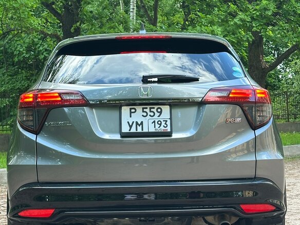 2019 Honda Vezel I Рестайлинг, серый - вид 3