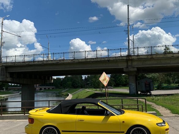 1993 Toyota Celica GT V (T180), жёлтый - вид 19