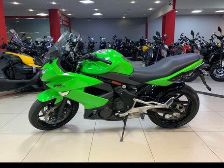 2010 Kawasaki Ninja 400, зелёный, 439000 рублей, вид 4