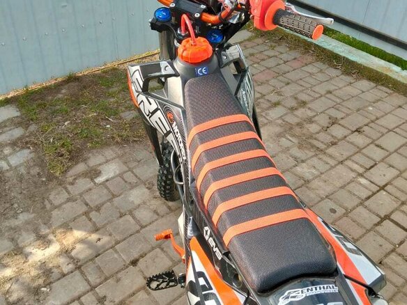 2024 Racer TRX125E, оранжевый, 95000 рублей - вид 3