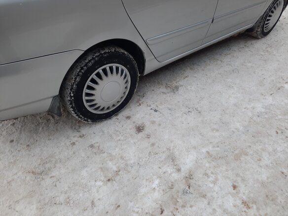 2003 Toyota Corolla IX (E120, E130), белый, 550000 рублей - вид 6