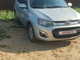 2014 Lada (ВАЗ) Kalina II, серебристый, 325000 рублей, вид 1