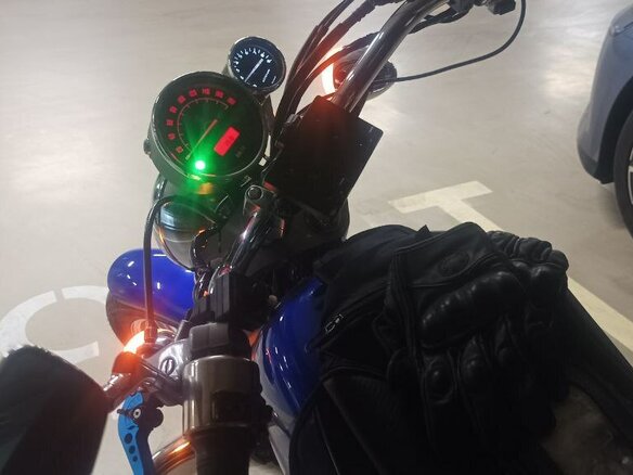 2013 Honda Shadow 750, синий, 860000 рублей - вид 8