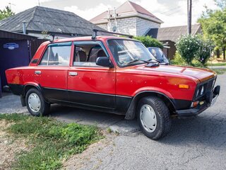1995 Lada (ВАЗ) 2106, красный, 150000 рублей, вид 2