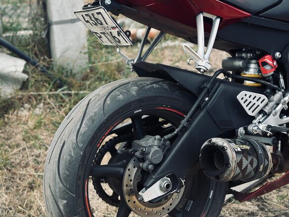 2008 Yamaha YZF-R6, красный, 800000 рублей - вид 5