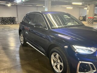 2021 Audi Q5 45 TFSI II (FY) Рестайлинг, синий, 4300000 рублей, вид 5