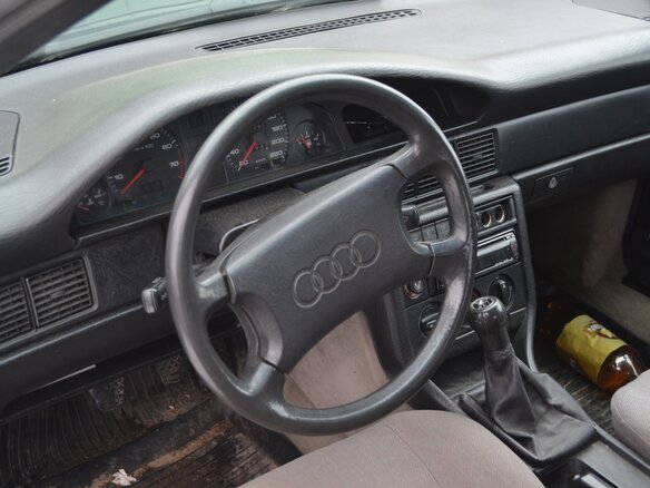 1988 Audi 100 III (C3) Рестайлинг, фиолетовый, 175000 рублей - вид 37