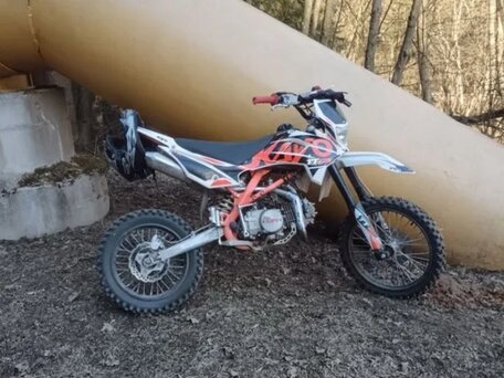 2023 Kayo Basic TT125, оранжевый, 70000 рублей, вид 3