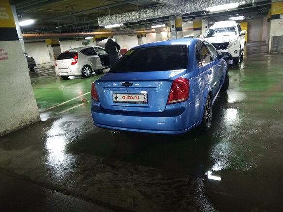 2006 Chevrolet Lacetti I, синий, 450000 рублей - вид 3