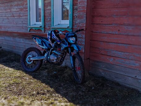 2023 Motoland CRF250, синий, 125000 рублей, вид 1
