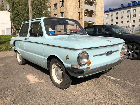 1975 ЗАЗ 968 А, голубой, 732600 рублей - вид 3