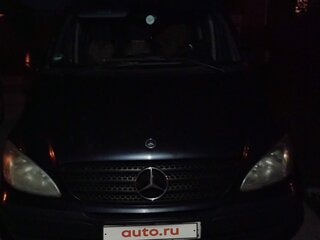 2006 Mercedes-Benz Vito 111 CDI L3 II (W639), чёрный, 1250000 рублей, вид 1