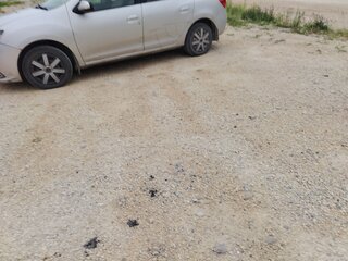2014 Renault Logan II, серебристый, 520000 рублей, вид 4
