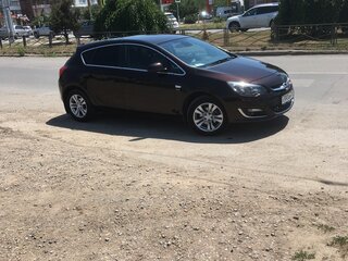 2013 Opel Astra J Рестайлинг, коричневый, 1080000 рублей, вид 3