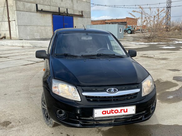 2013 Lada (ВАЗ) Granta I, чёрный