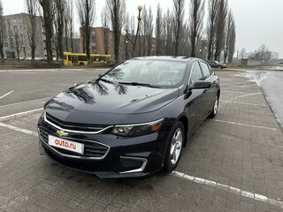 2017 Chevrolet Malibu IX, синий, 1255000 рублей, вид 1