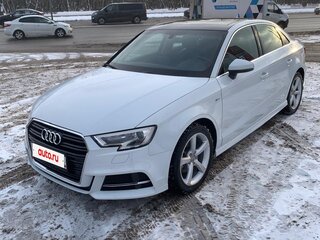 2018 Audi A3 III (8V) Рестайлинг, белый, 2000000 рублей, вид 1