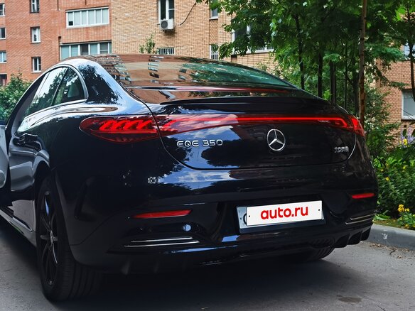 2022 Mercedes-Benz EQE 350+, чёрный, 6500000 рублей - вид 7