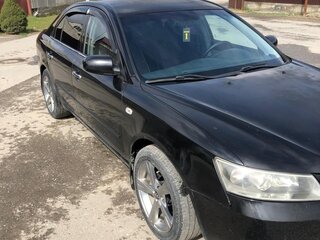 2005 Hyundai Sonata V (NF), чёрный, 500000 рублей, вид 4