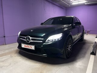 2019 Mercedes-Benz C-Класс 200 IV (W205) Рестайлинг, зелёный, 3180000 рублей, вид 3