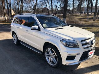 2013 Mercedes-Benz GL-Класс 500 II (X166), белый, 3800000 рублей, вид 1