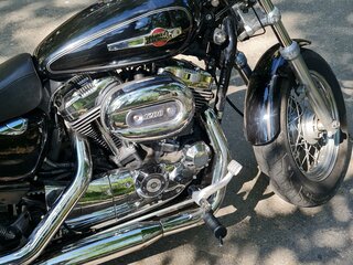 2011 Harley-Davidson Sportster 1200, чёрный, 799000 рублей, вид 4