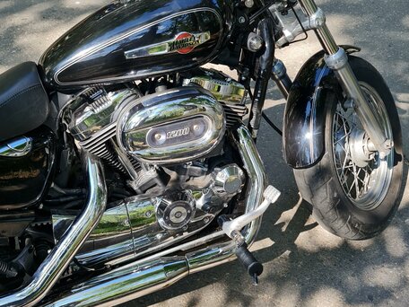 2011 Harley-Davidson Sportster 1200, чёрный, 799000 рублей, вид 4