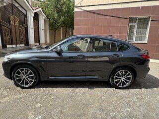 2021 BMW X4 30d II (G02), серый, 6650000 рублей, вид 4