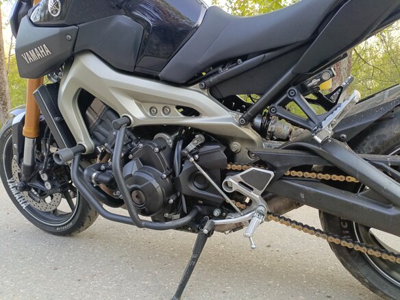 2014 Yamaha MT-09 (FZ-09), фиолетовый, 645000 рублей - вид 7