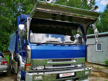 1995 Fuso (Mitsubishi) Super Great, синий, 4777000 рублей, вид 1