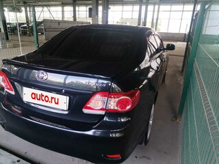 2011 Toyota Corolla X (E140, E150) Рестайлинг, чёрный, 1000000 рублей, вид 2