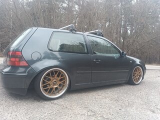 2000 Volkswagen Golf IV, чёрный, 500000 рублей, вид 4