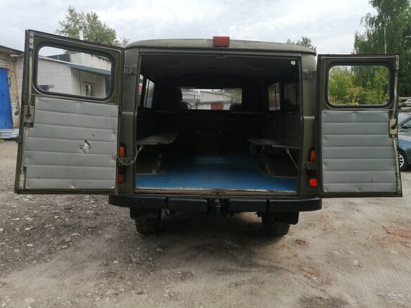 1991 УАЗ 3962, зелёный, 335000 рублей - вид 6