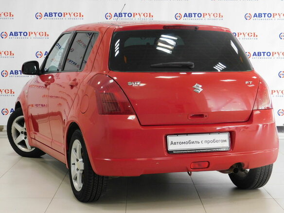 2007 Suzuki Swift AMT III, красный - вид 2