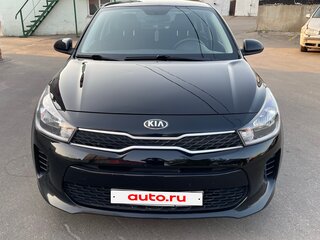 2019 Kia Rio IV, чёрный, 1180000 рублей, вид 4