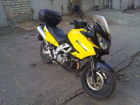 2004 Suzuki V-Strom 1000, жёлтый, 350000 рублей, вид 3